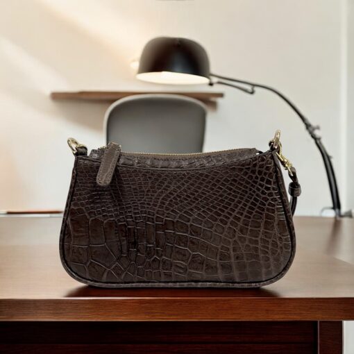 MDG Hobo bag in crocodile leather - Image 3